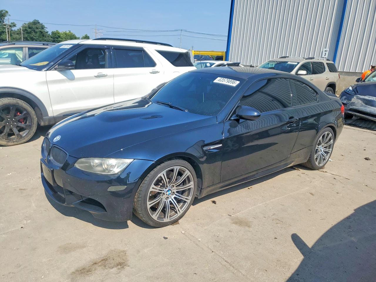 2009 Bmw M3 Blue vin: WBSWD93569P361871