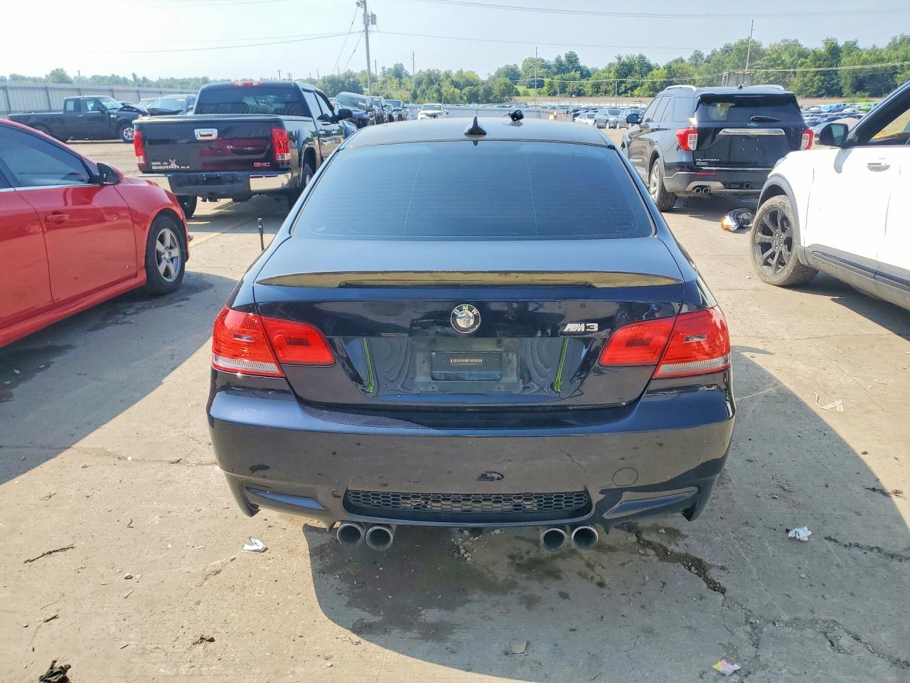 2009 Bmw M3 Blue vin: WBSWD93569P361871