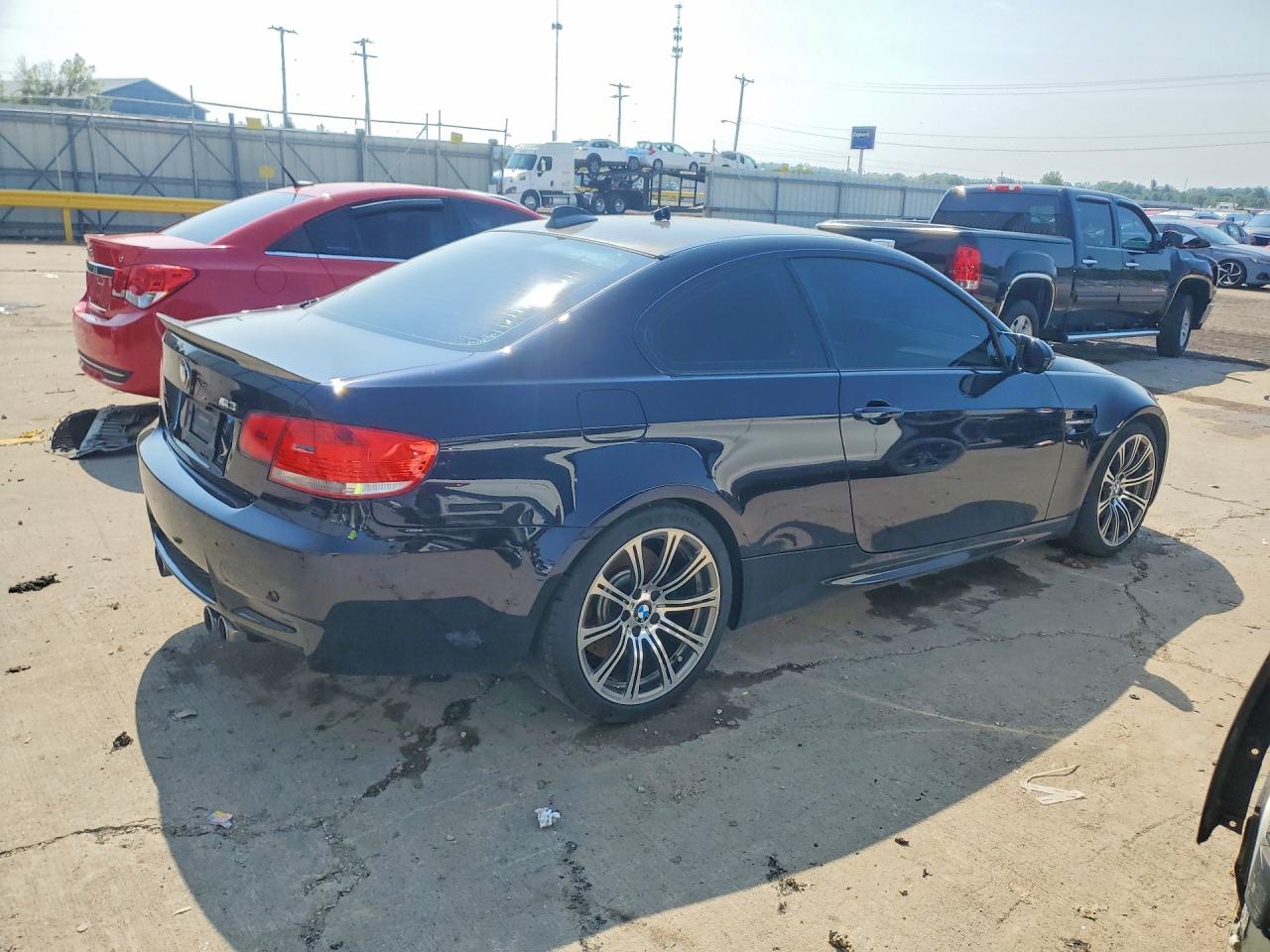 2009 Bmw M3 Blue vin: WBSWD93569P361871