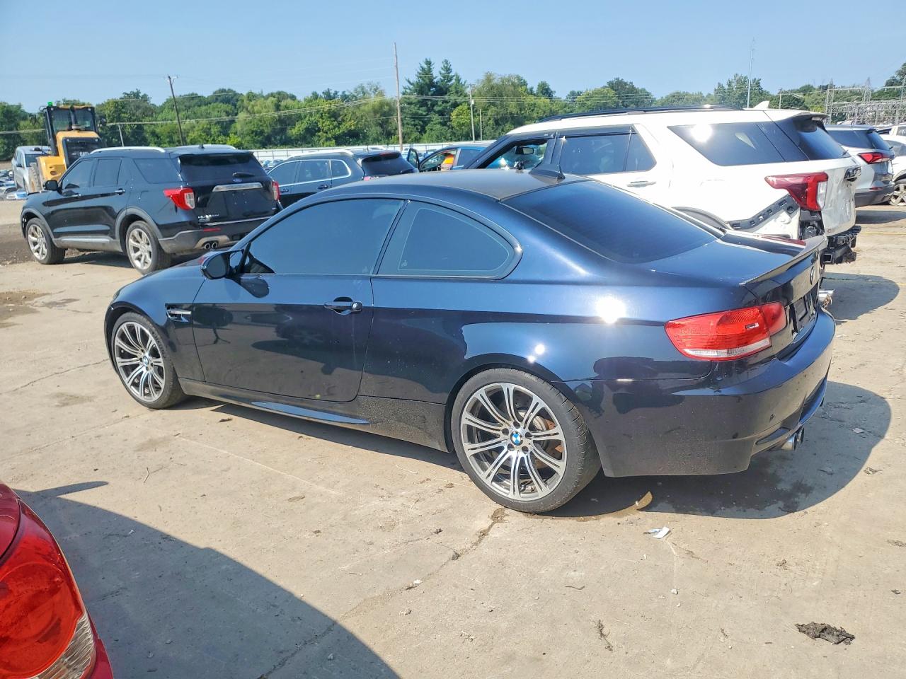 2009 Bmw M3 Blue vin: WBSWD93569P361871