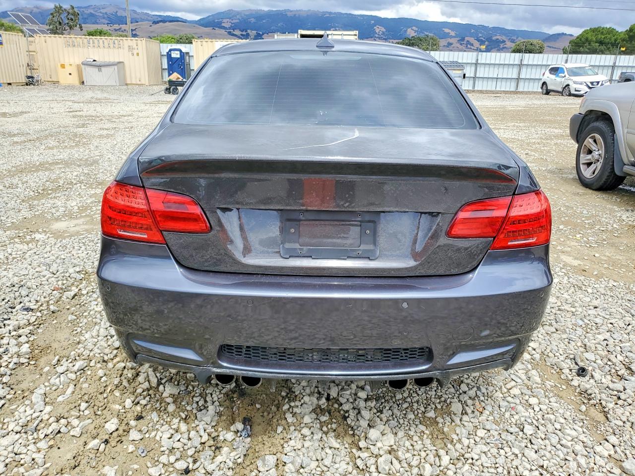 2008 Bmw M3 Угольный vin: WBSWD93578PY40976