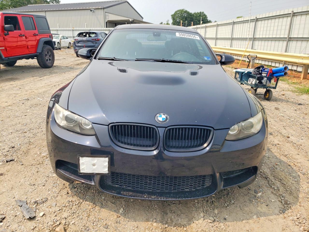 2008 Bmw M3 Black vin: WBSWD93578PY41254