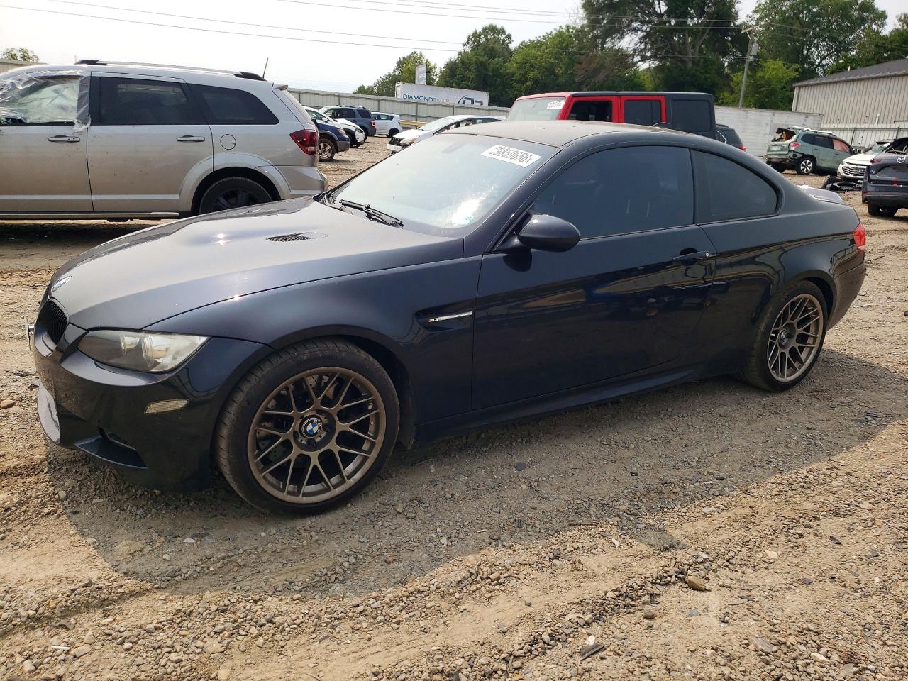 2008 Bmw M3 Black vin: WBSWD93578PY41254