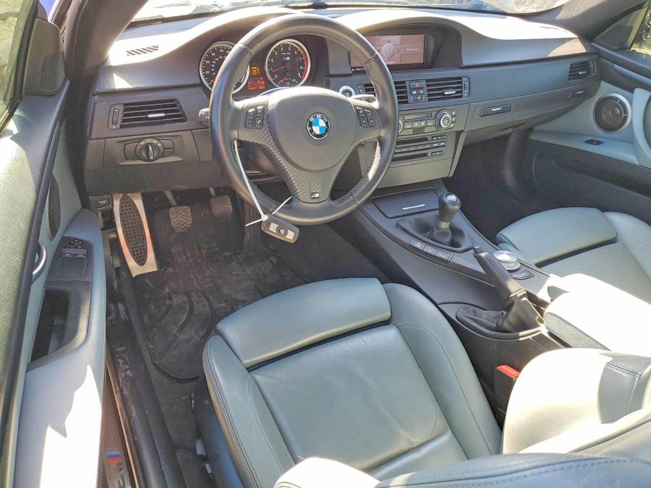 2008 Bmw M3 Blue vin: WBSWD93578PY42503