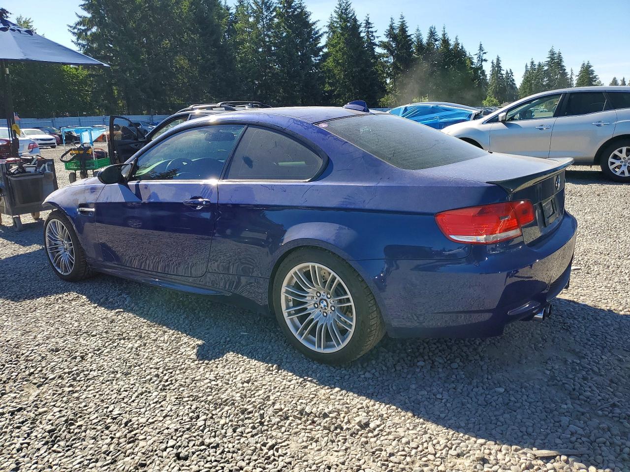 2008 Bmw M3 Blue vin: WBSWD93578PY42503