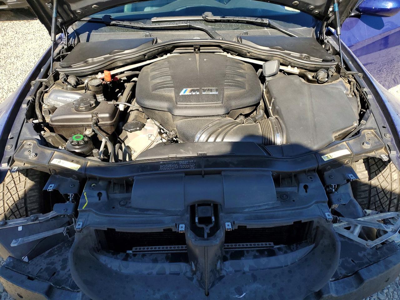 2008 Bmw M3 Blue vin: WBSWD93578PY42503