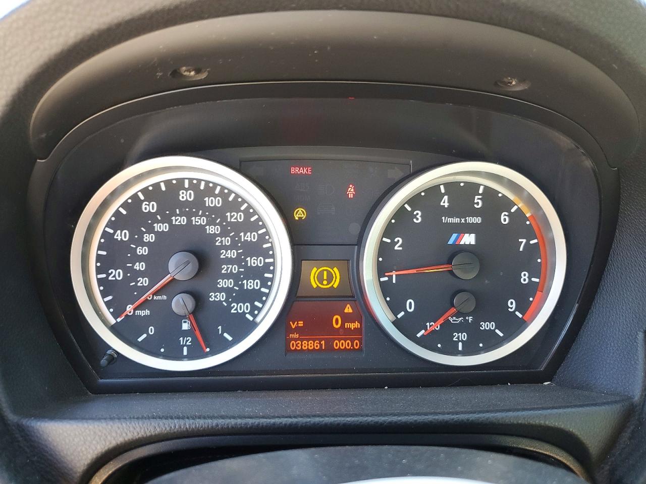 2008 Bmw M3 Blue vin: WBSWD93578PY42503