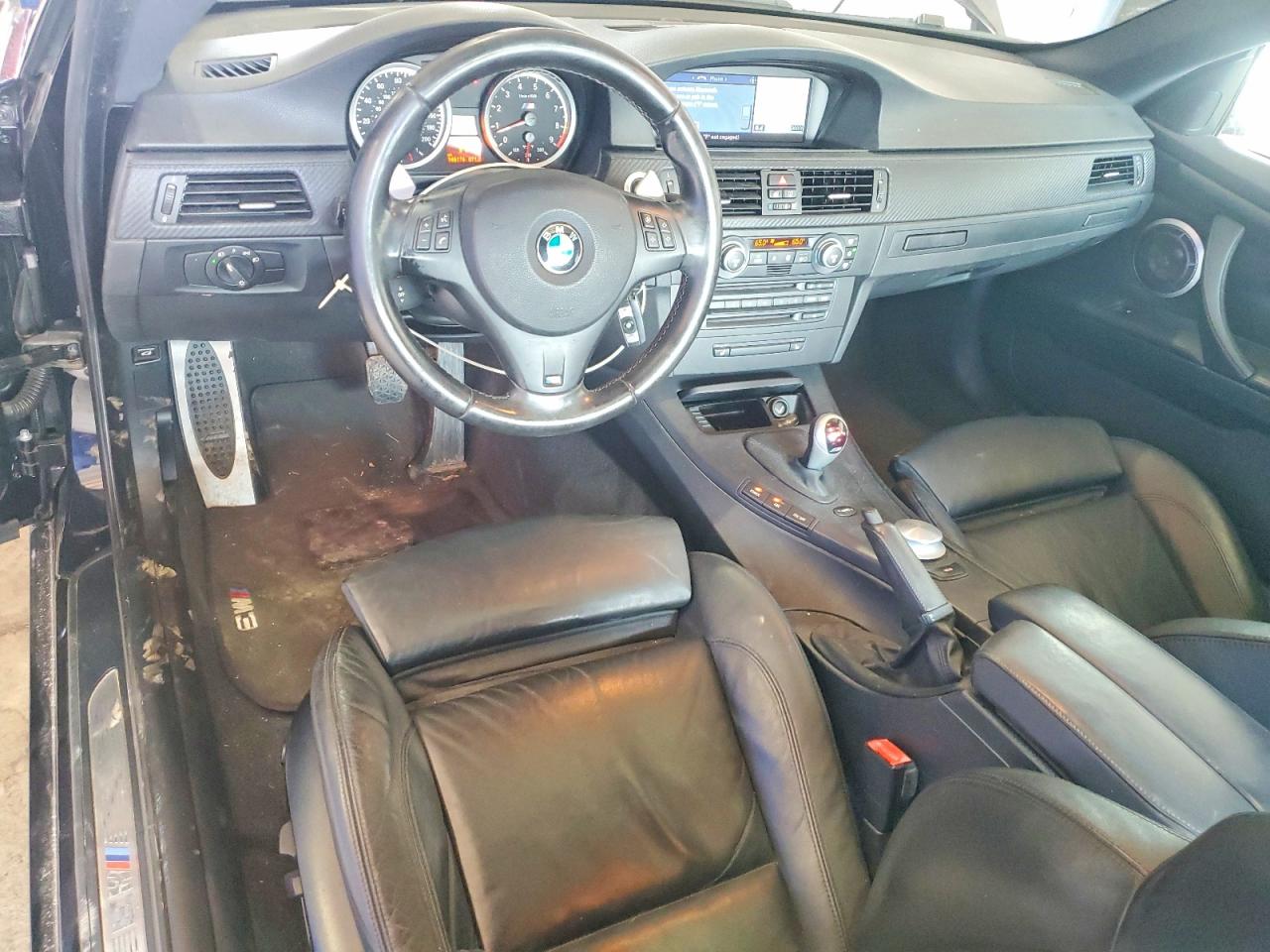 2008 Bmw M3 Black vin: WBSWD93578PY42839
