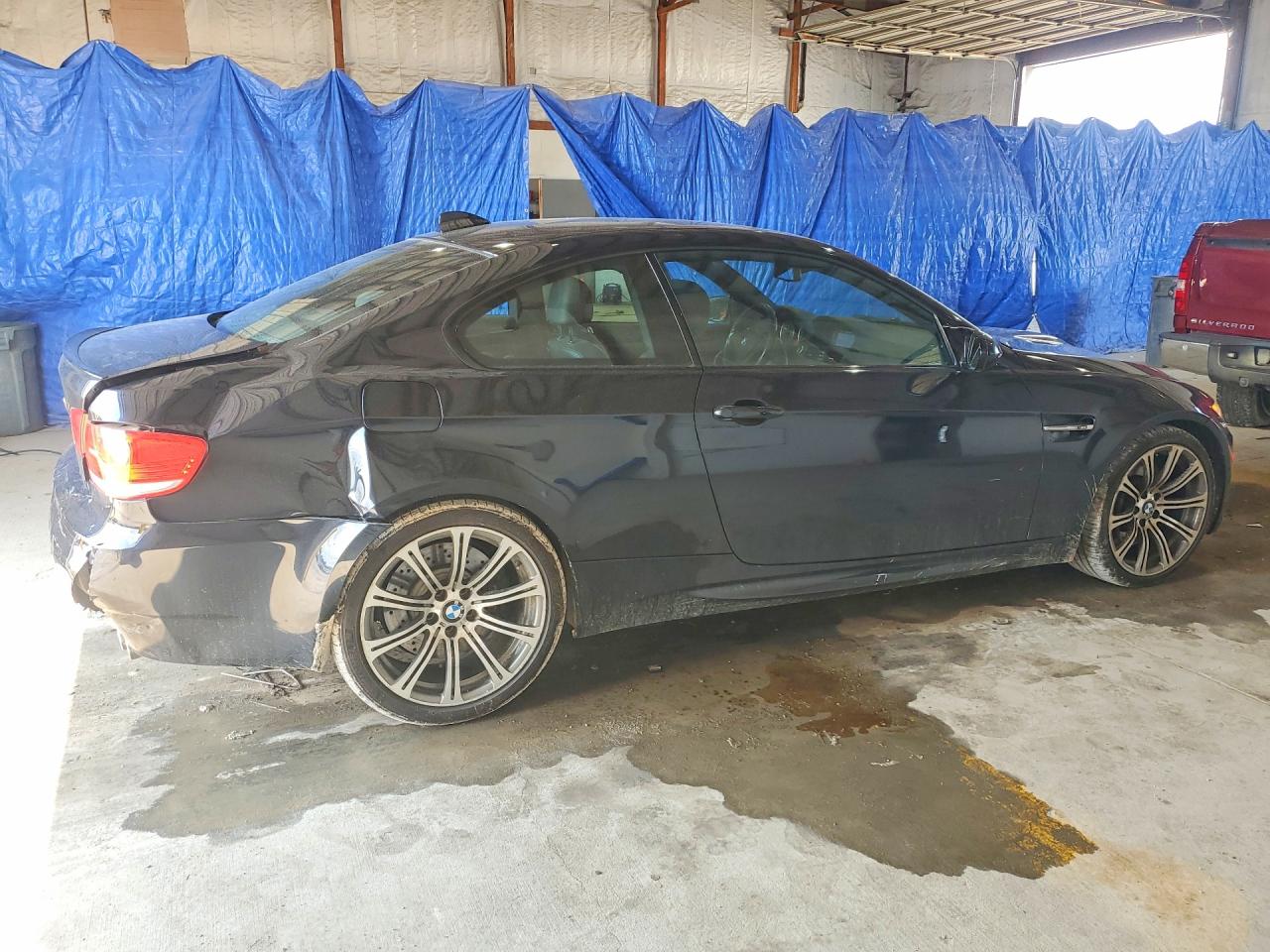 2008 Bmw M3 Black vin: WBSWD93578PY42839