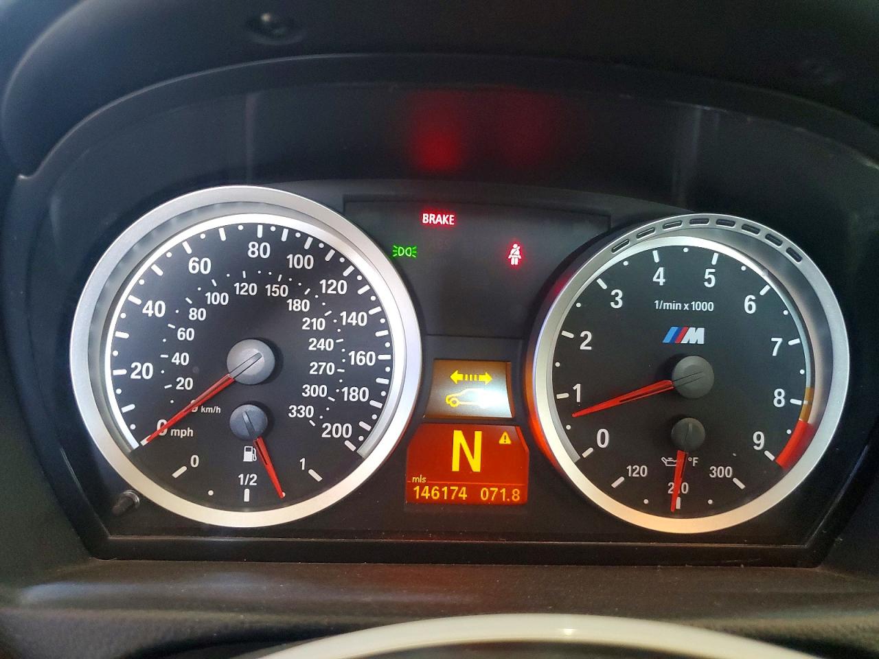 2008 Bmw M3 Black vin: WBSWD93578PY42839