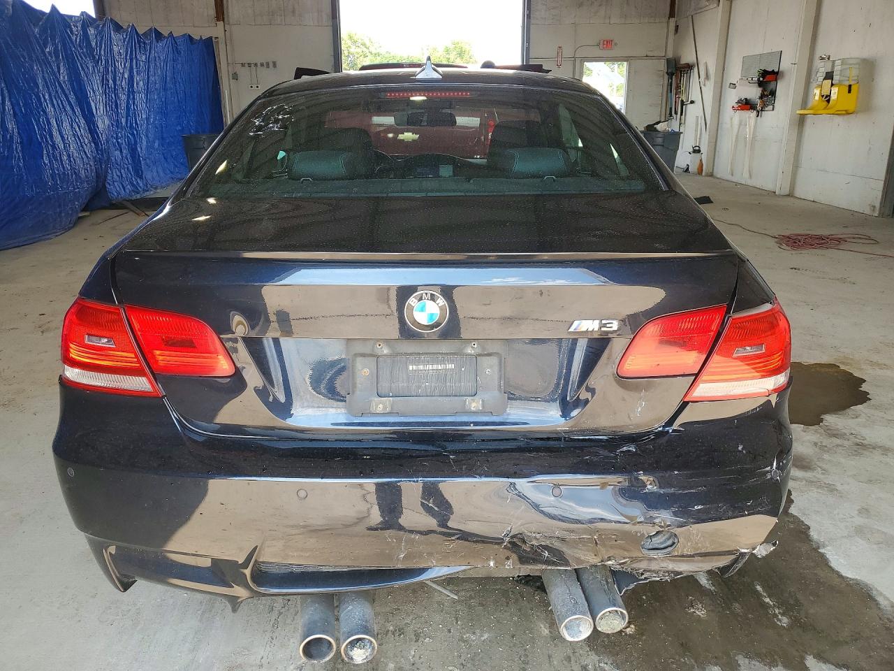 2008 Bmw M3 Black vin: WBSWD93578PY42839