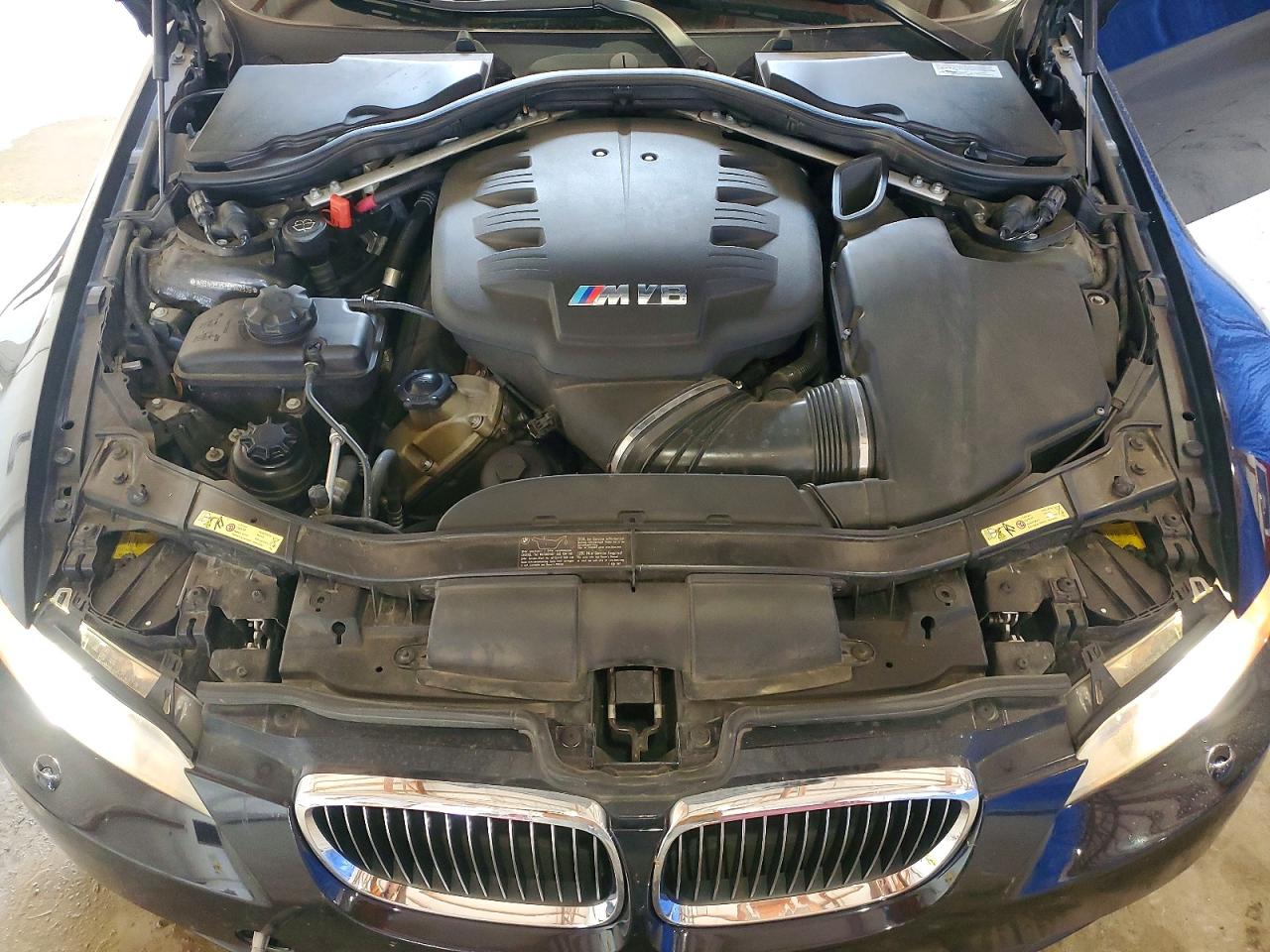 2008 Bmw M3 Black vin: WBSWD93578PY42839