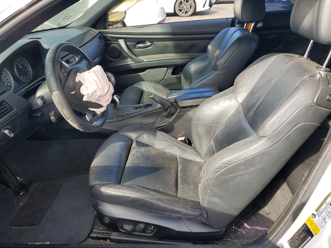 2009 Bmw M3 White vin: WBSWD93579P361829