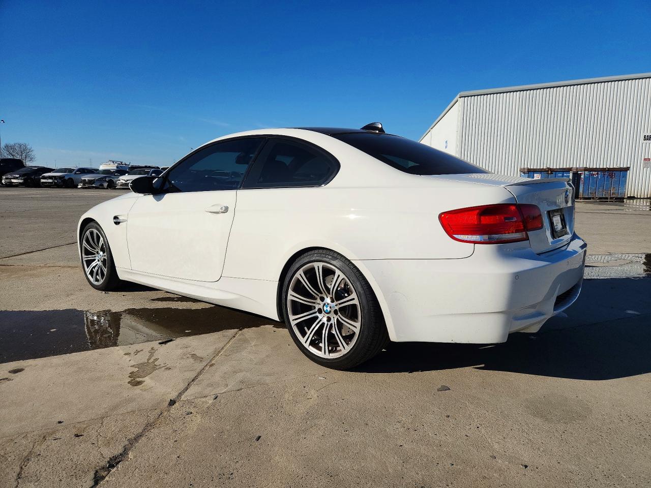 2010 Bmw M3 White vin: WBSWD9C59AP363389