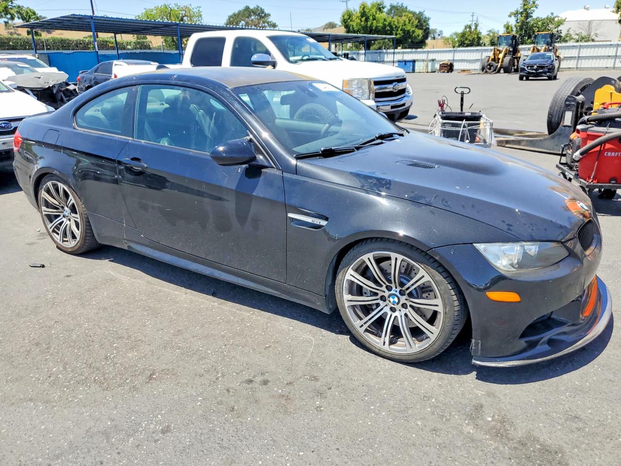 2010 Bmw M3 Automatic Black vin: WBSWD9C5XAP363241
