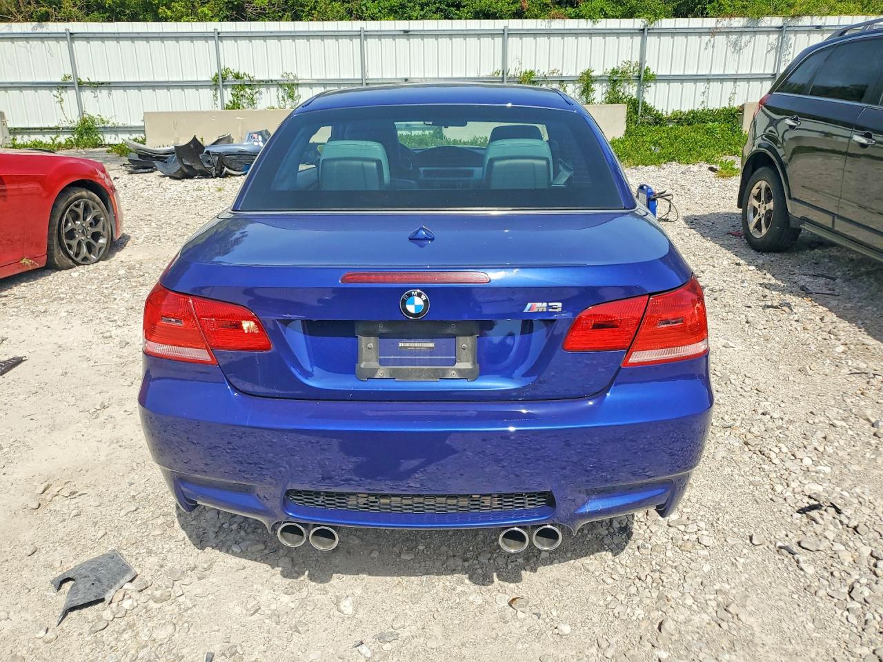 2009 Bmw M3 Синий vin: WBSWL93509P331915