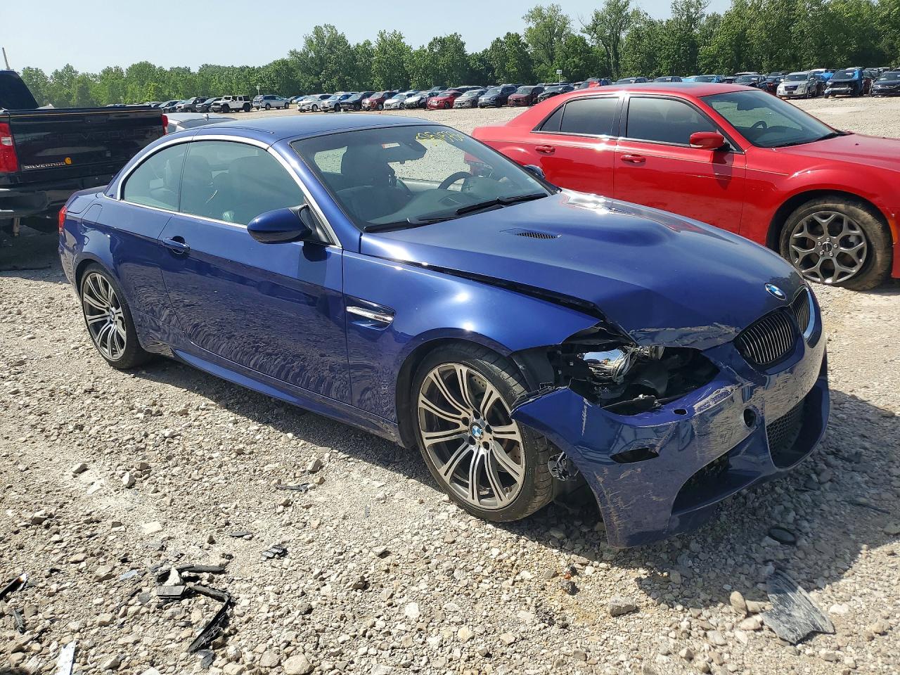 2009 Bmw M3 Синий vin: WBSWL93509P331915