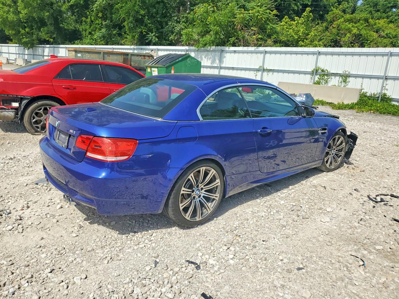 2009 Bmw M3 Синий vin: WBSWL93509P331915