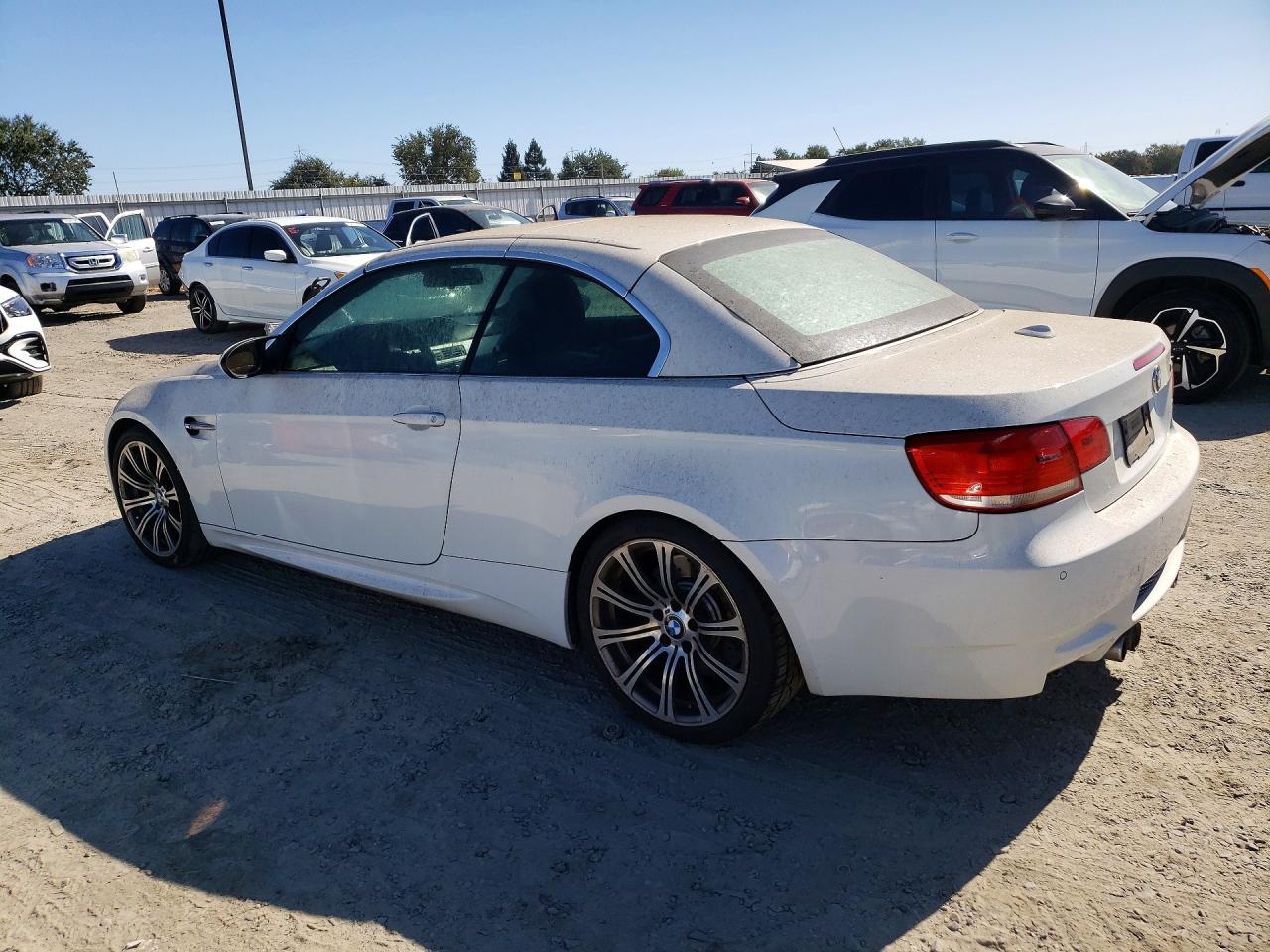 2008 Bmw M3 White vin: WBSWL93528P330862