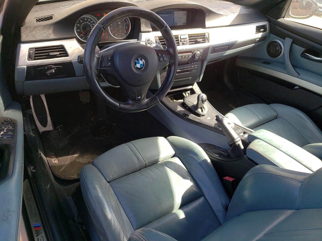 2008 Bmw M3 White vin: WBSWL93528P330862