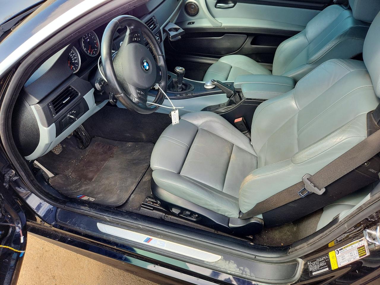 2008 Bmw M3 Black vin: WBSWL93568PL89042