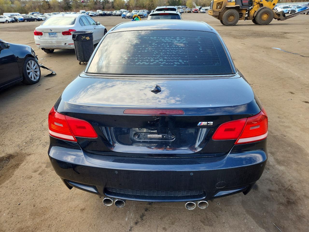 2008 Bmw M3 Black vin: WBSWL93568PL89042