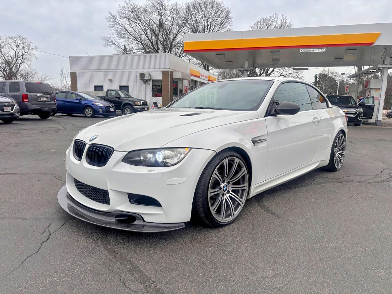 2010 Bmw M3 White vin: WBSWL9C59AP332968
