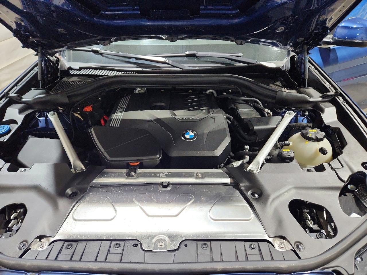 2022 Bmw X3 Xdrive30i Blue vin: WBX57DP01NN181797
