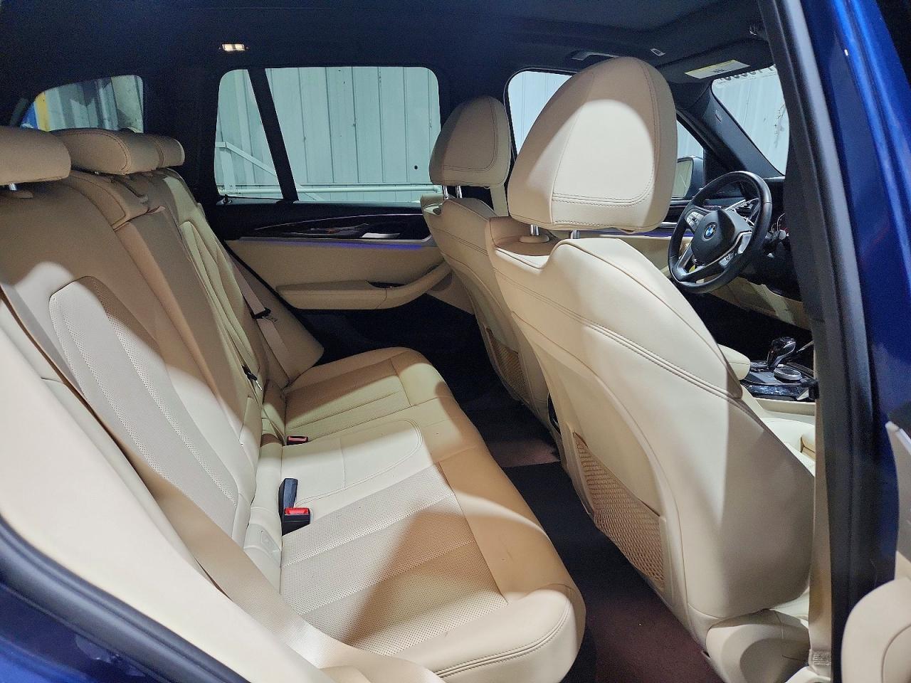 2022 Bmw X3 Xdrive30i Blue vin: WBX57DP01NN181797