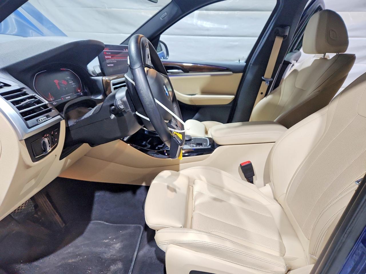 2022 Bmw X3 Xdrive30i Blue vin: WBX57DP01NN181797