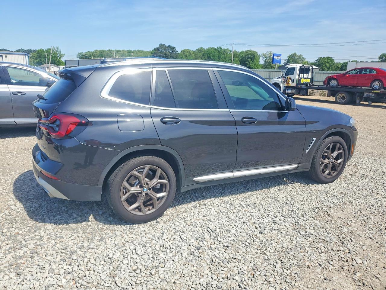 2022 Bmw X3 Xdrive30i Black vin: WBX57DP04NN169868