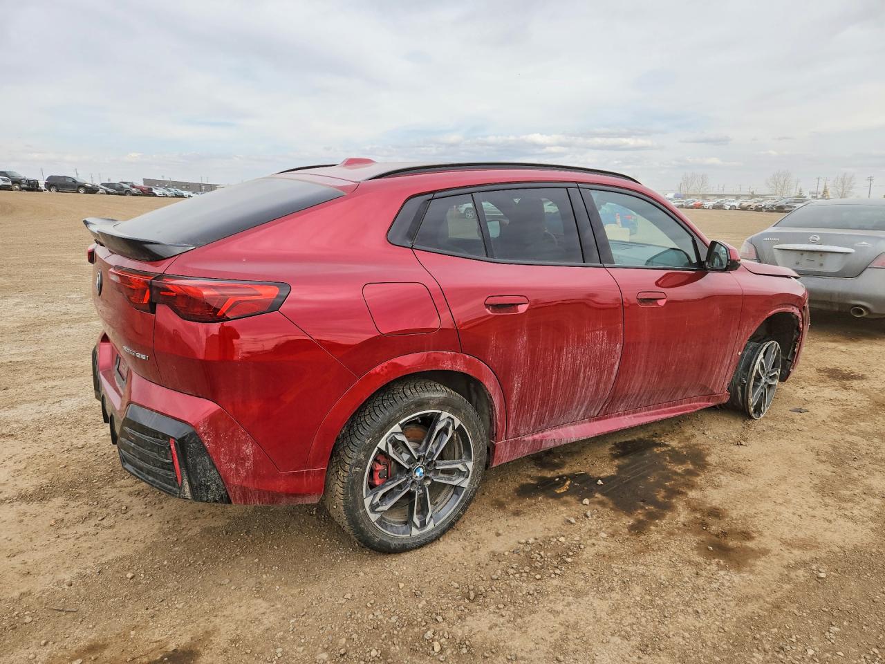2025 Bmw X2 Xdrive28i Red vin: WBX63GM02S5223427