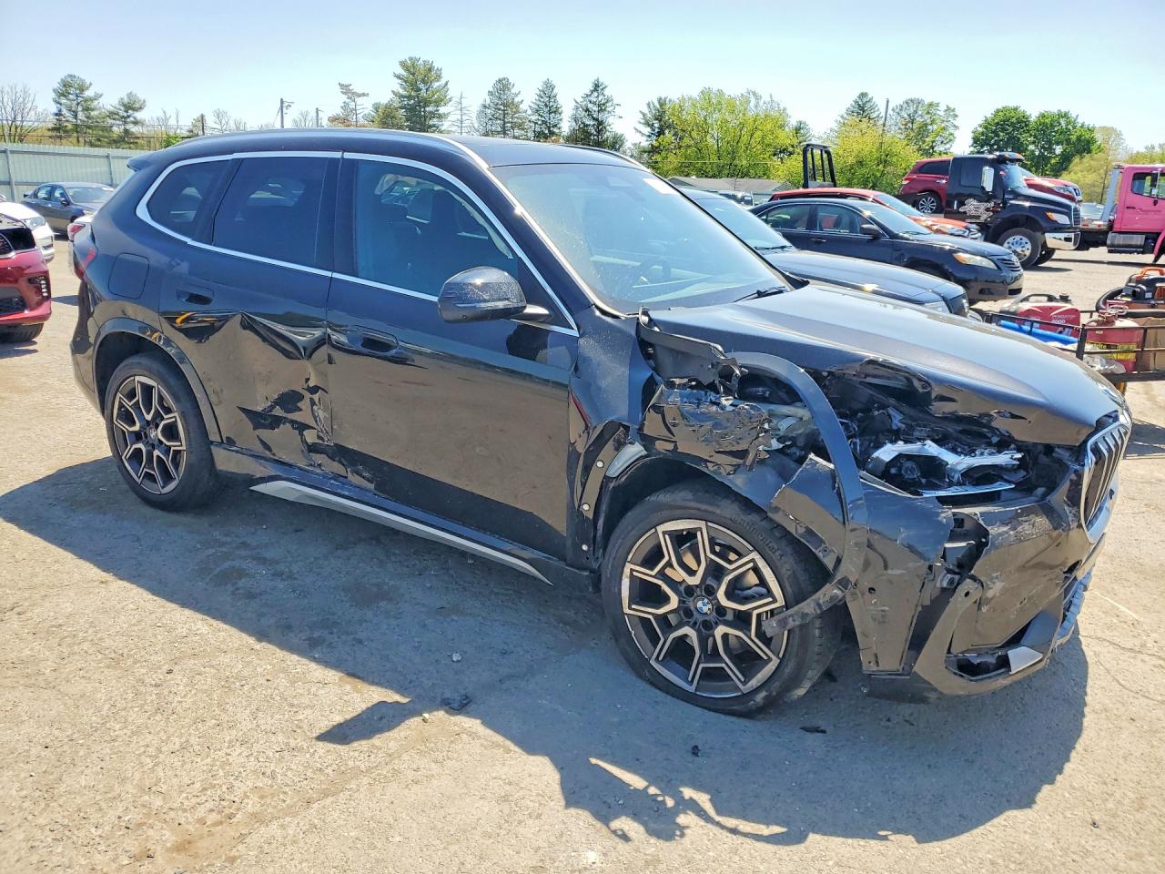 2025 Bmw X1 Xdrive28i Black vin: WBX73EF02S5264727