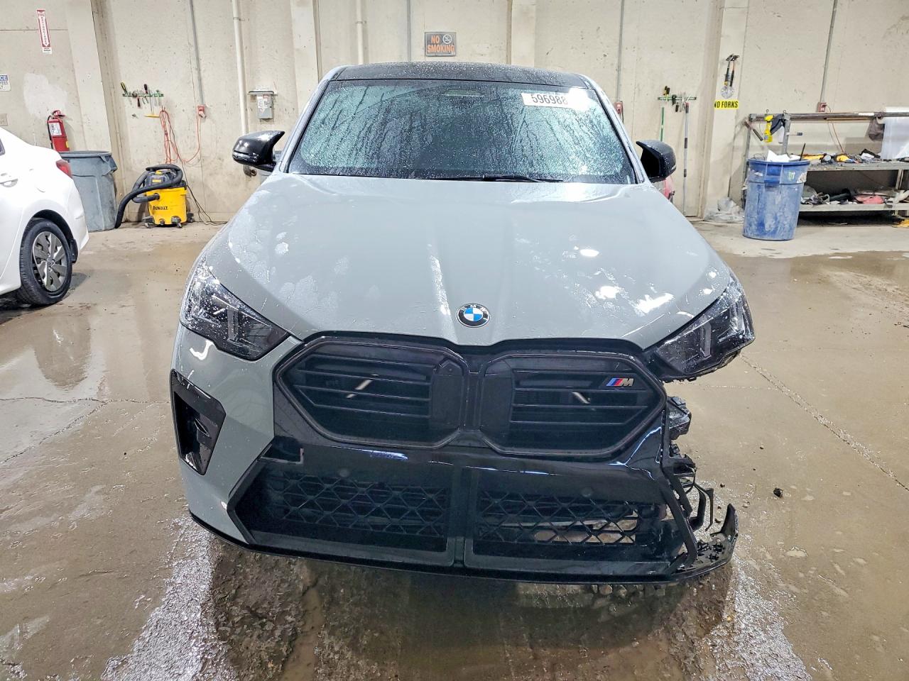 2026 Bmw X2 M35i Серый vin: WBX83GM02T5570315