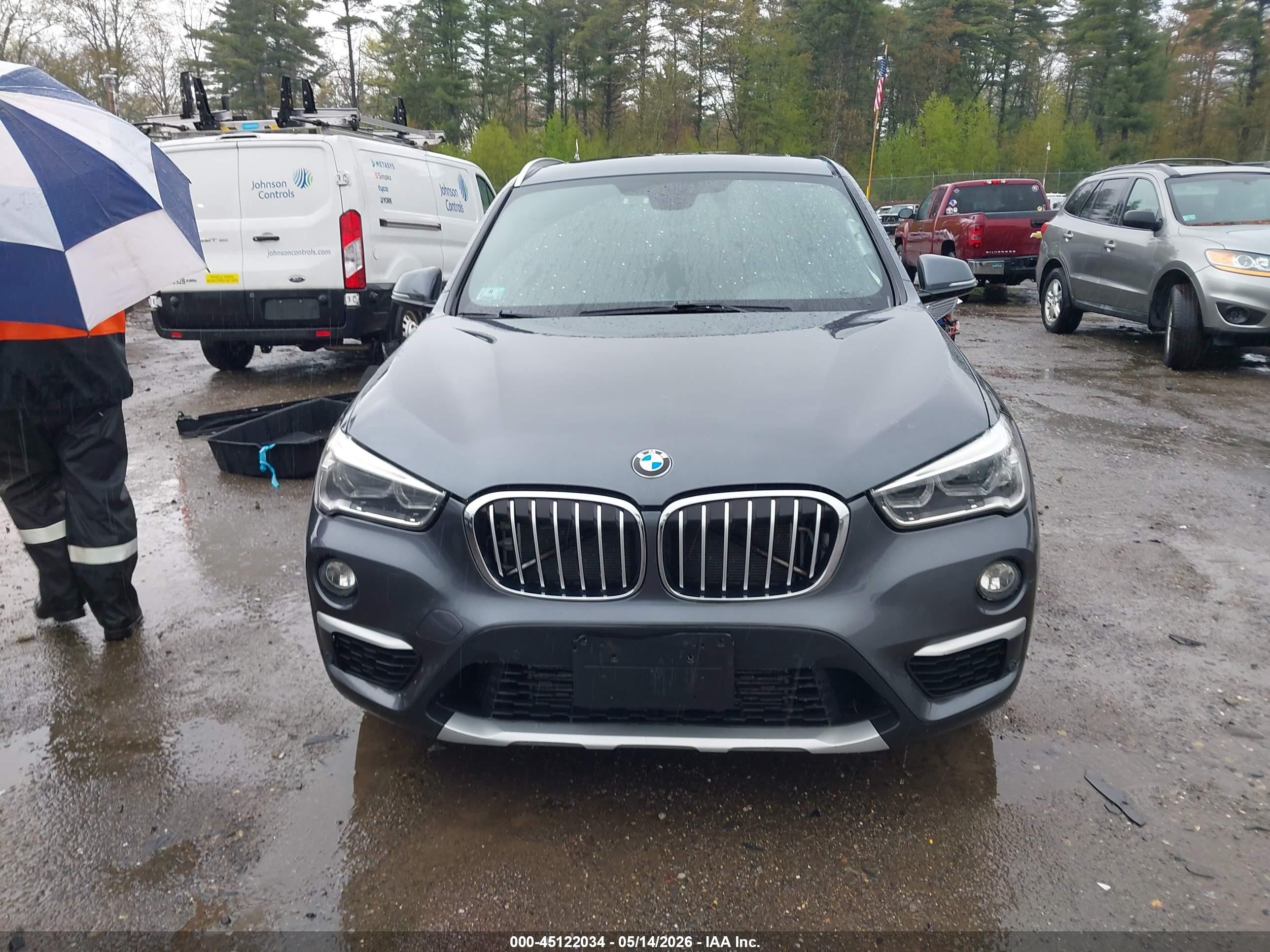 2017 Bmw X1 Xdrive28i Black vin: WBXHT3C33H5F69656