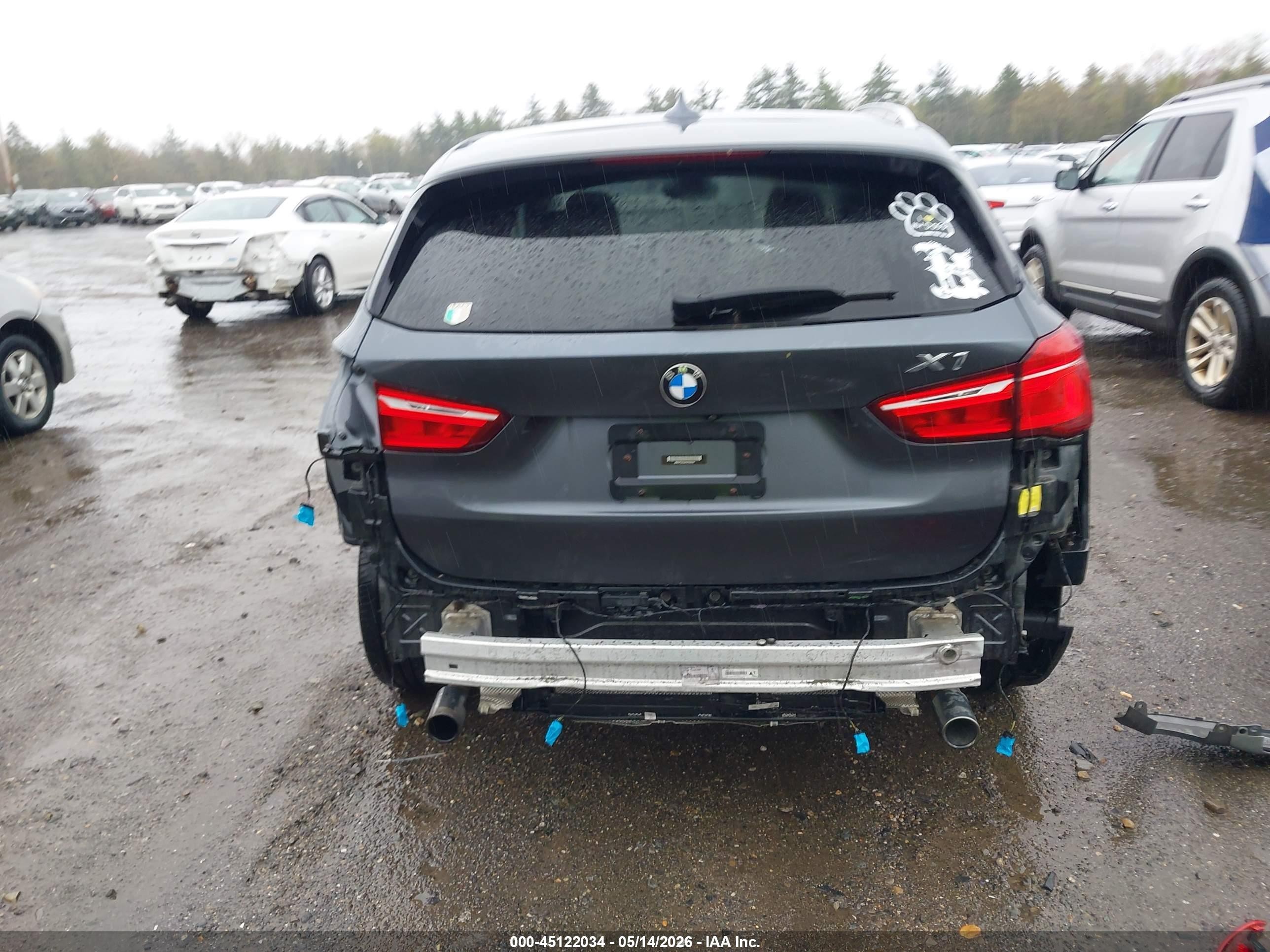 2017 Bmw X1 Xdrive28i Black vin: WBXHT3C33H5F69656