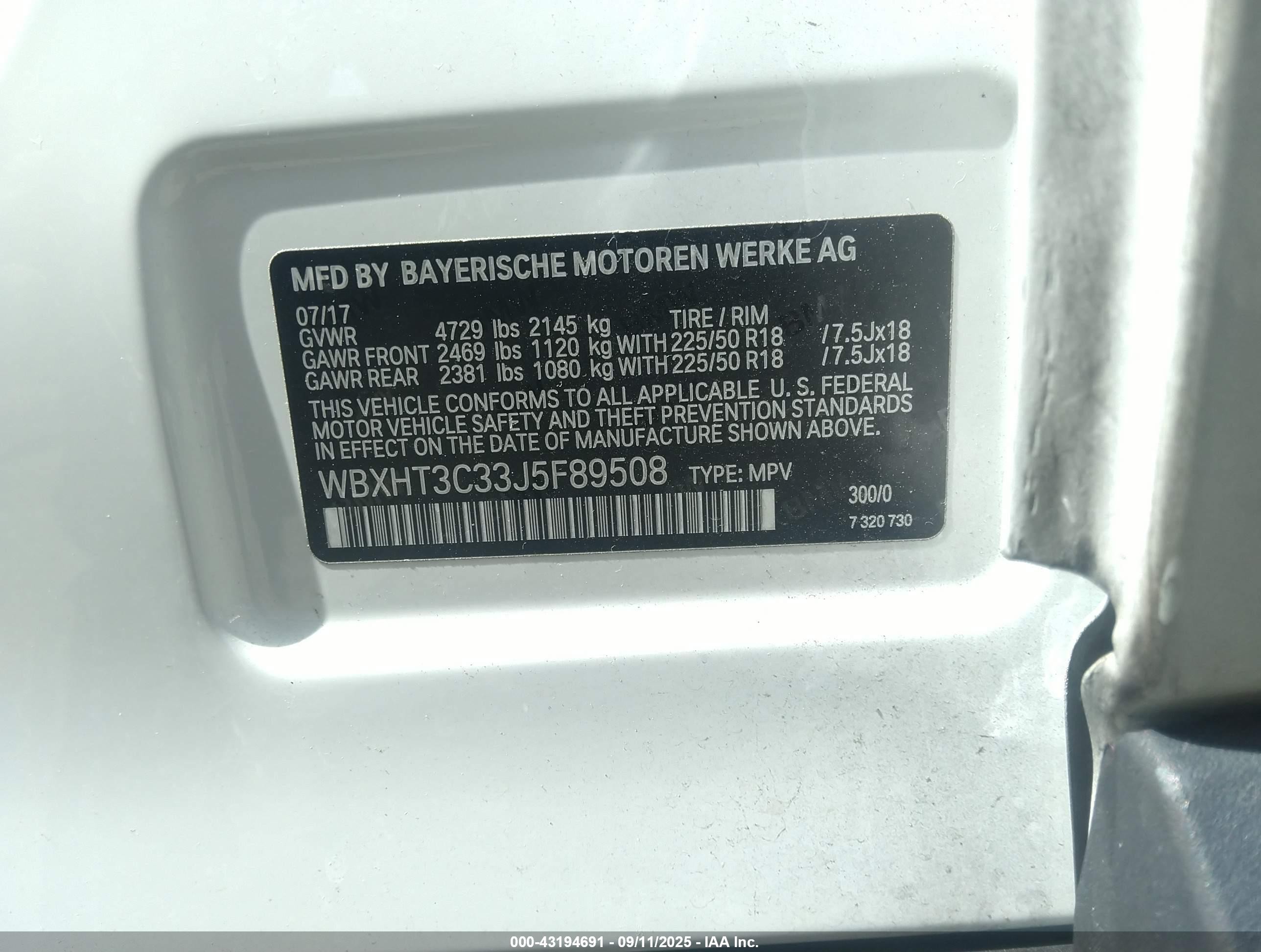 2018 Bmw X1 Xdrive28i White vin: WBXHT3C33J5F89508