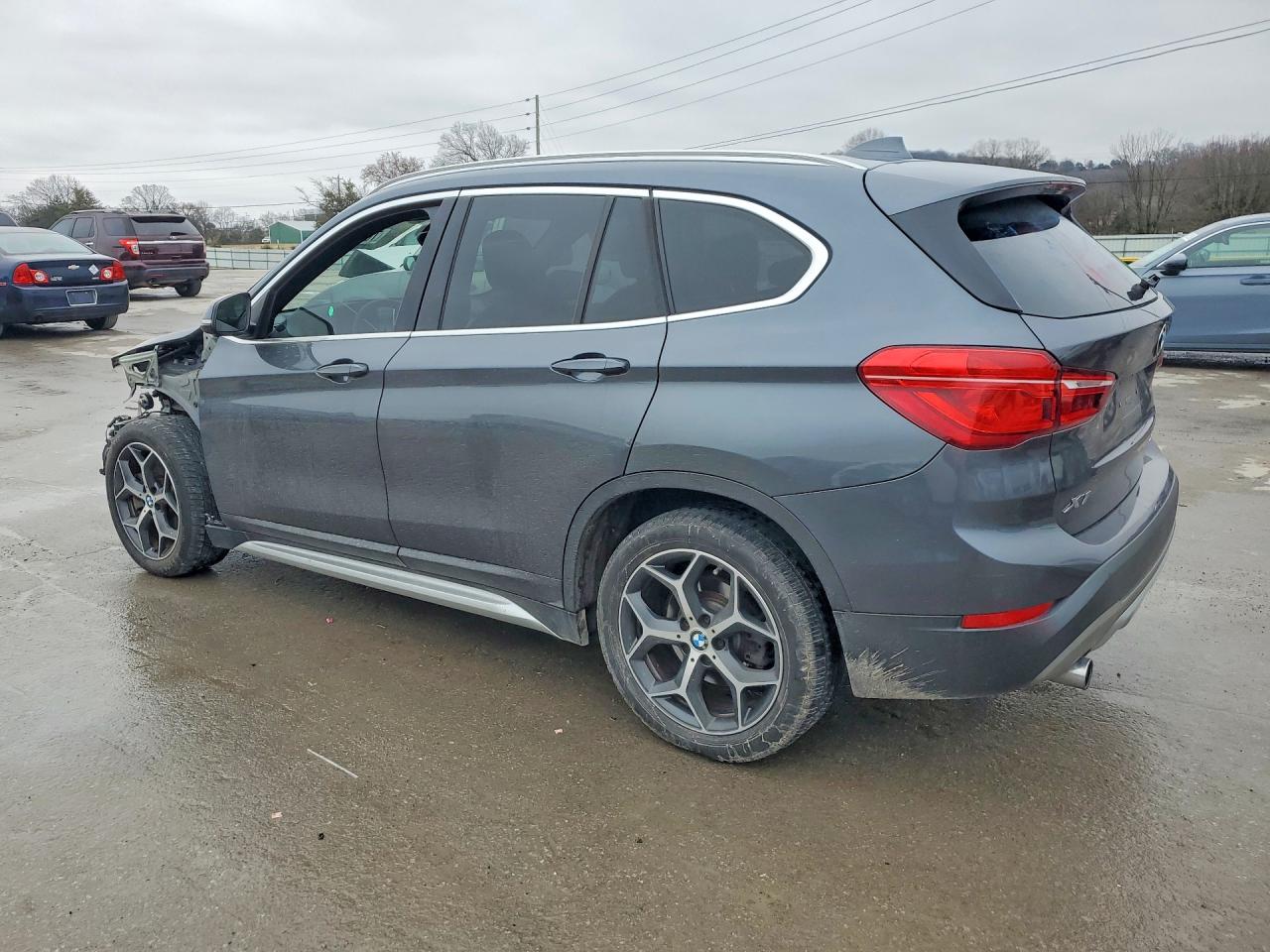 2018 Bmw X1 Xdrive28i Gray vin: WBXHT3C33J5L34662