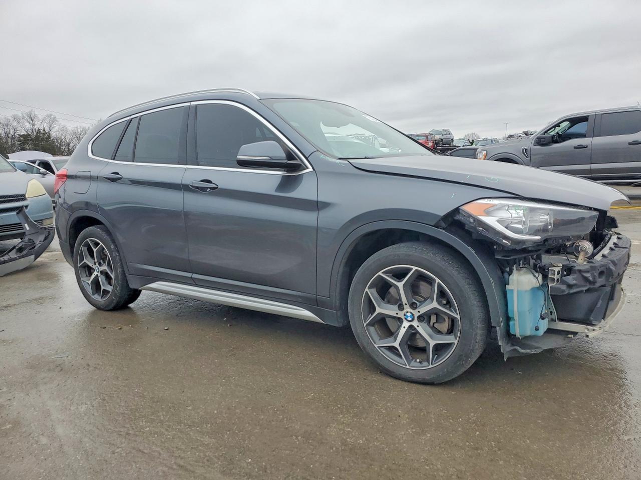 2018 Bmw X1 Xdrive28i Gray vin: WBXHT3C33J5L34662