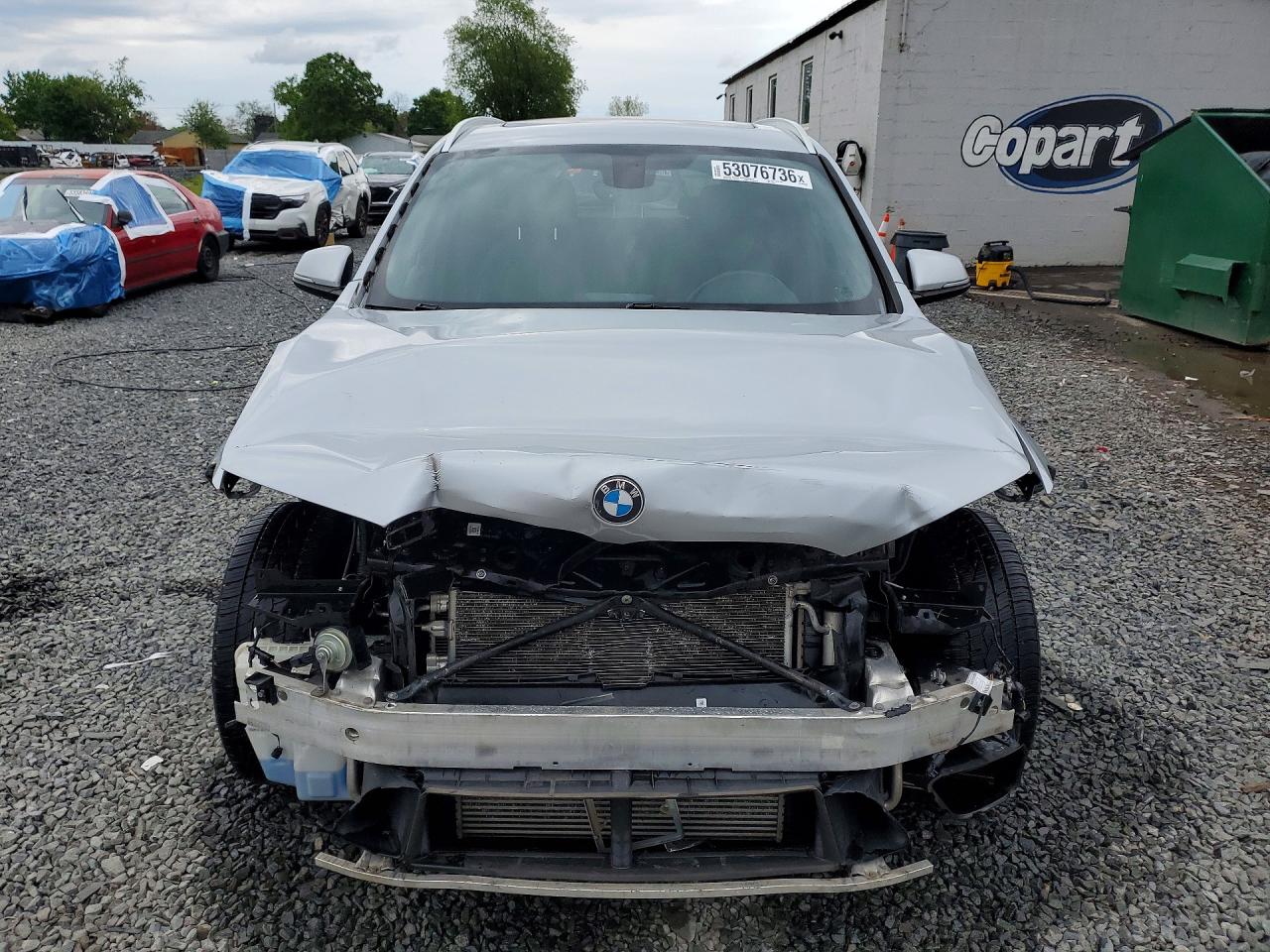 2018 Bmw X1 Xdrive28i Silver vin: WBXHT3C36J5F93195