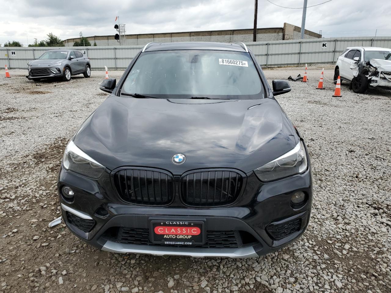 2018 Bmw X1 Xdrive28i Черный vin: WBXHT3C37J5K22401
