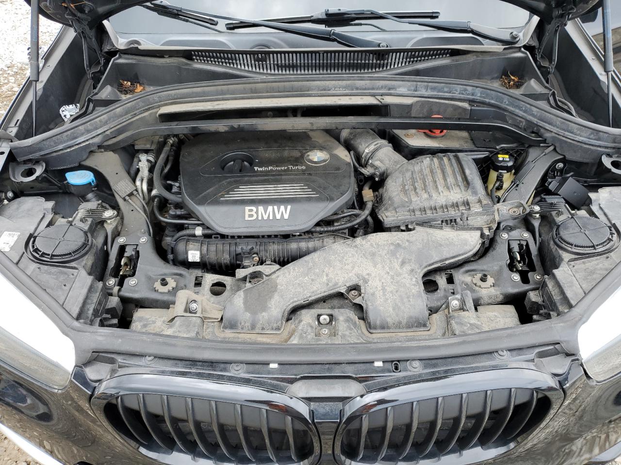 2018 Bmw X1 Xdrive28i Черный vin: WBXHT3C37J5K22401