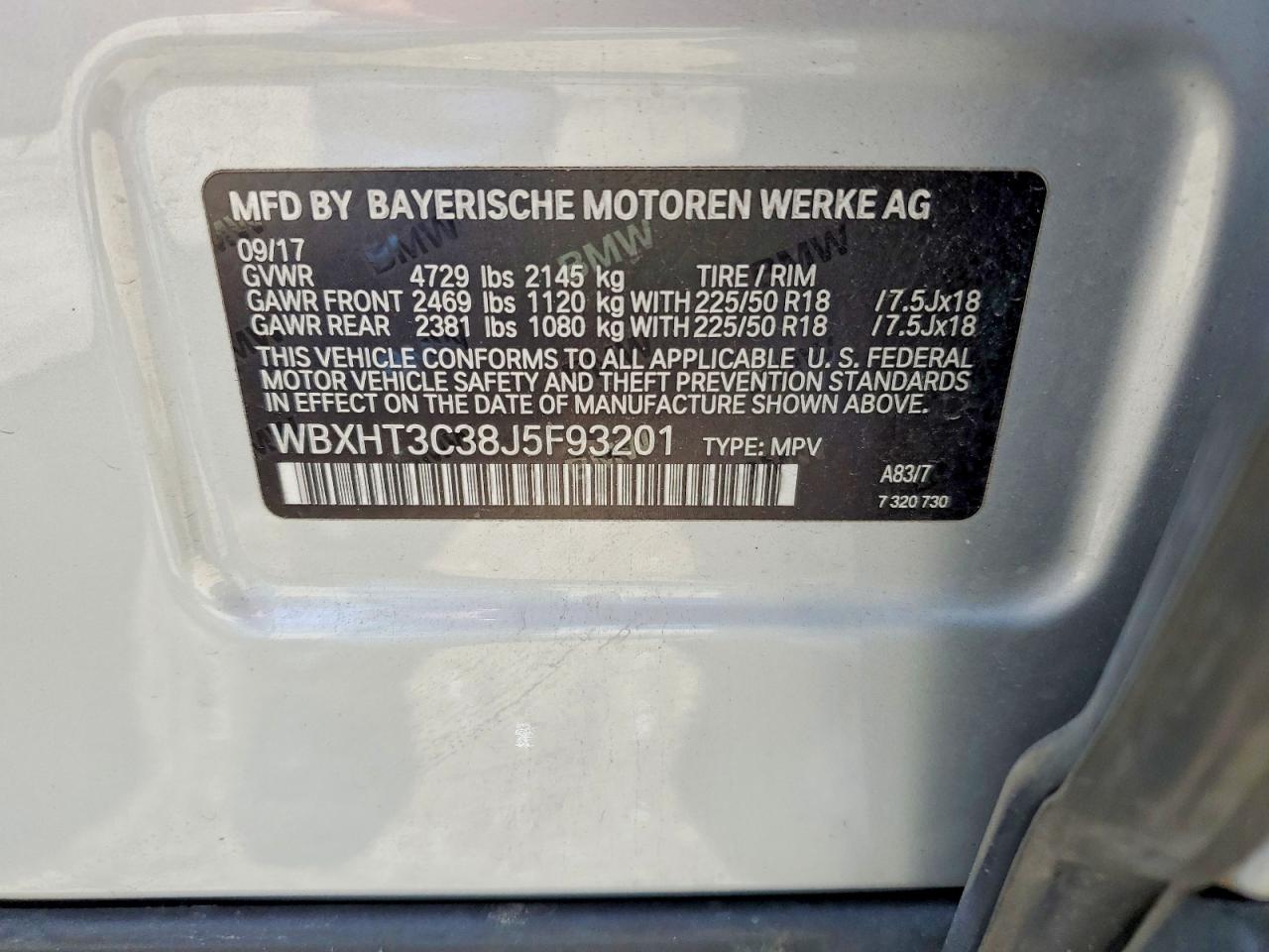 2018 Bmw X1 Xdrive28i Silver vin: WBXHT3C38J5F93201