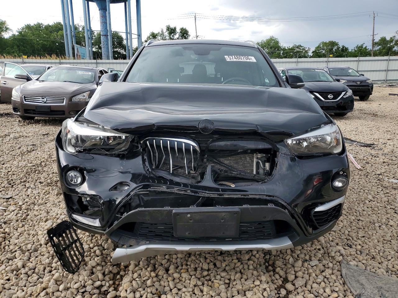 2018 Bmw X1 Xdrive28i Black vin: WBXHT3C38J5L30980
