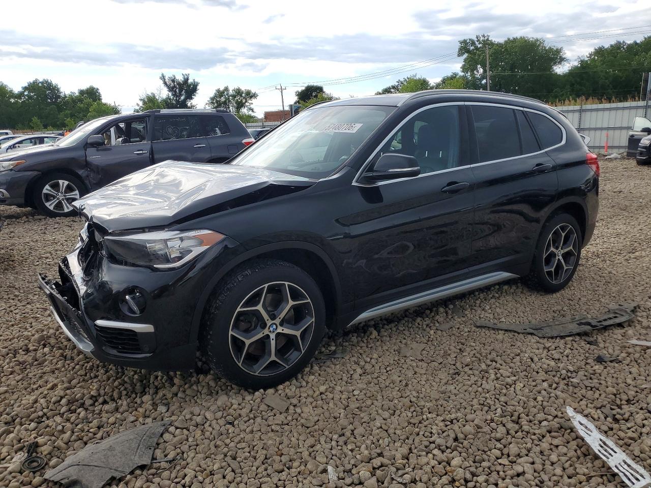 2018 Bmw X1 Xdrive28i Black vin: WBXHT3C38J5L30980