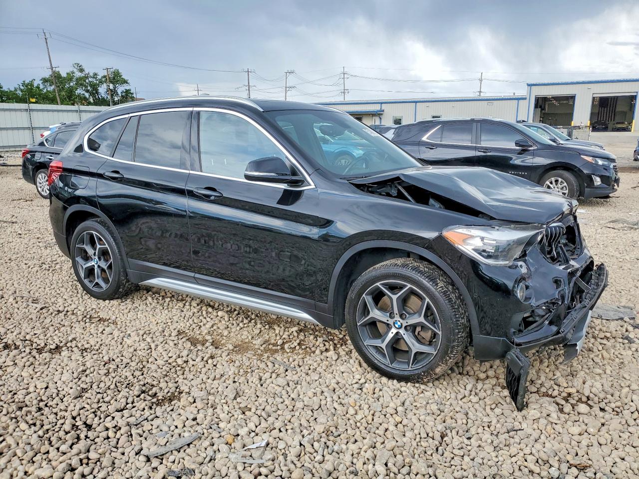 2018 Bmw X1 Xdrive28i Black vin: WBXHT3C38J5L30980