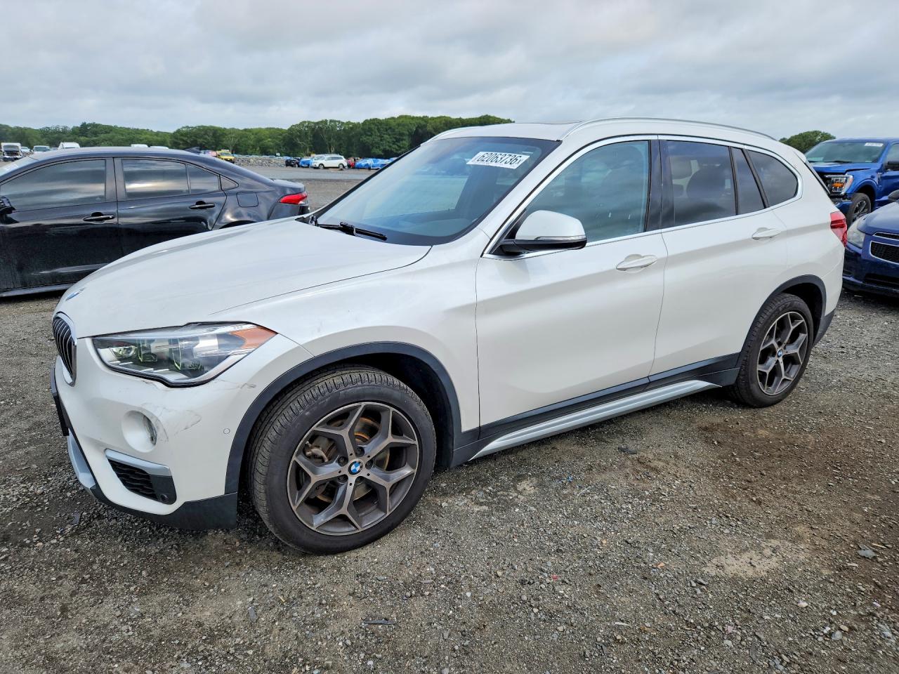 2018 Bmw X1 Xdrive28i White vin: WBXHT3C39J5L34942