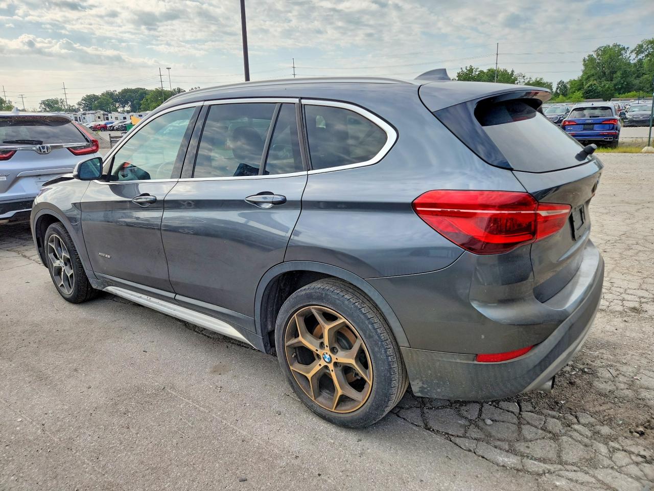 2016 Bmw X1 Xdrive28i Gray vin: WBXHT3C3XG5E47908