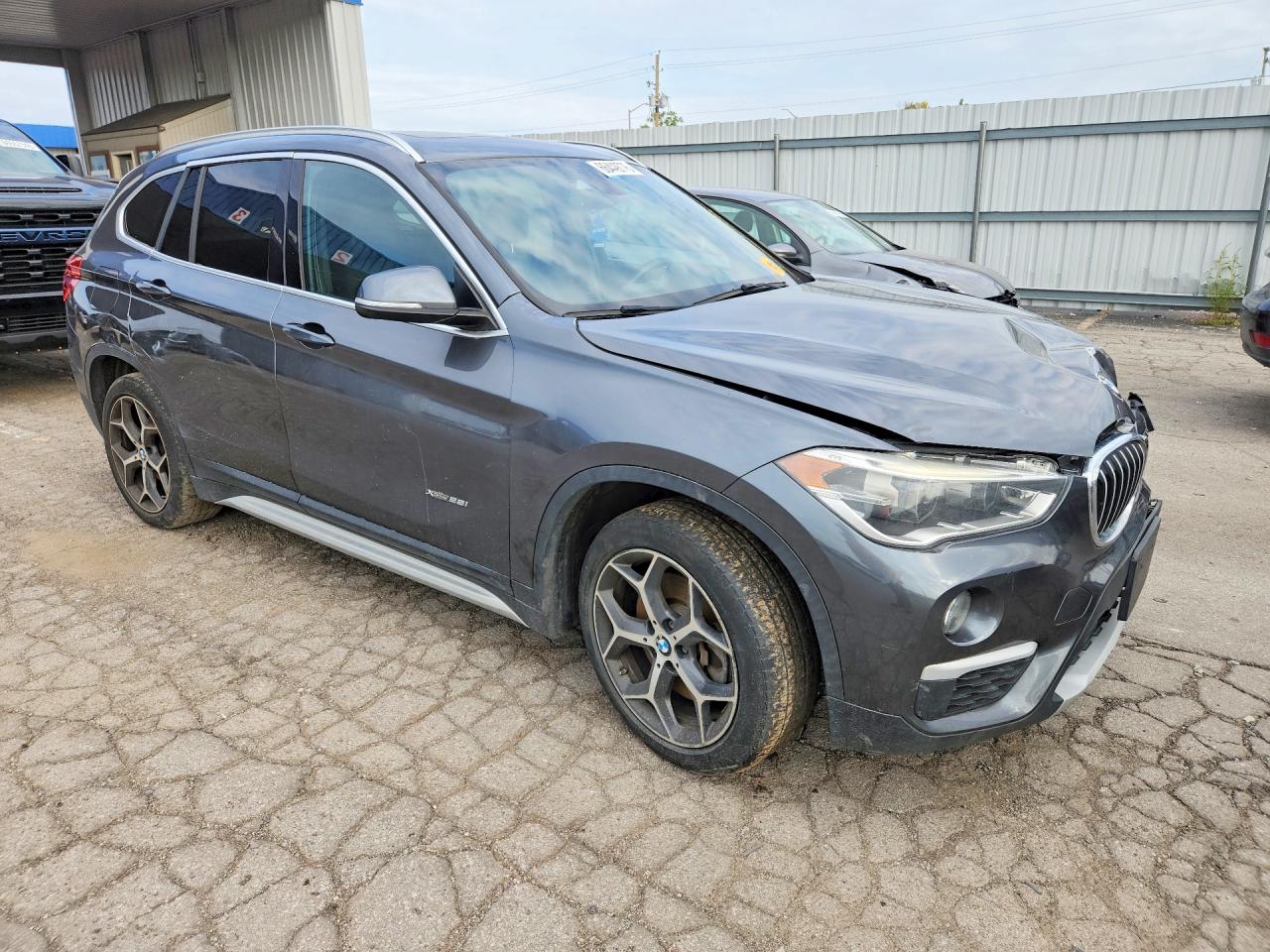 2016 Bmw X1 Xdrive28i Gray vin: WBXHT3C3XG5E47908