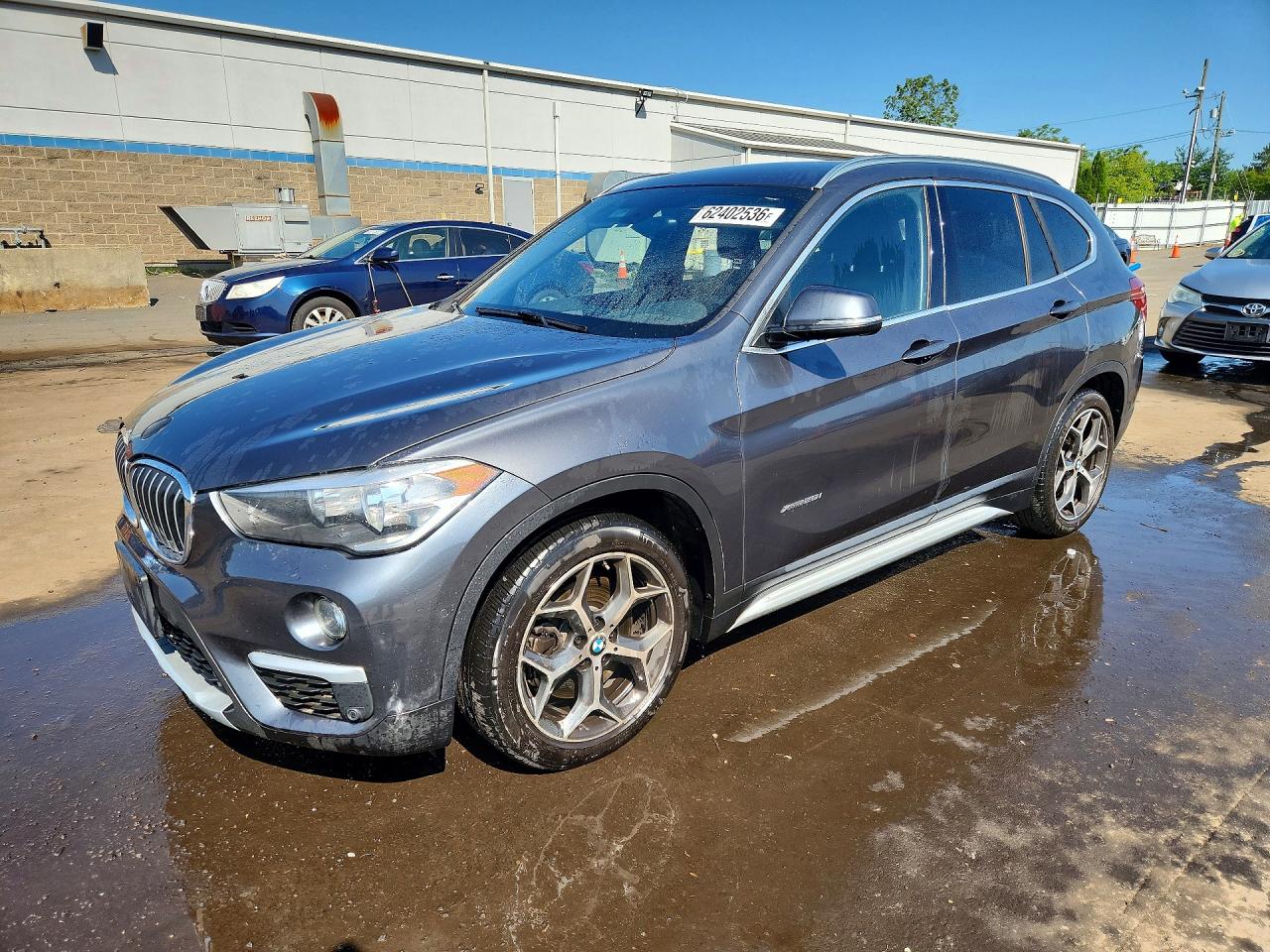 2017 Bmw X1 Xdrive28i Gray vin: WBXHT3C3XH5F81805